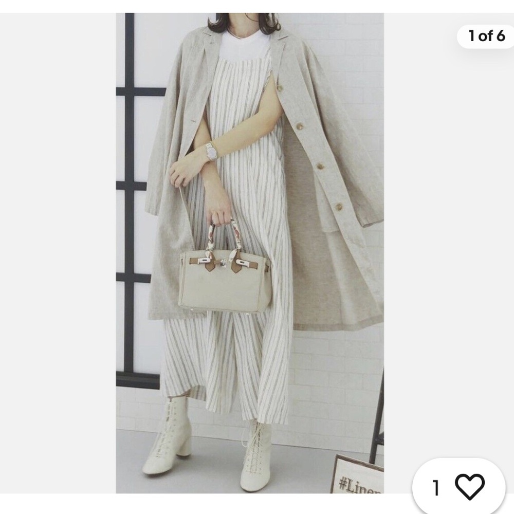 Uniqlo Tan Ribbed Knit Jumpsuit